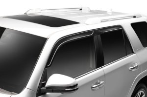 Toyota 4Runner Window Vents - Husky Liners - Low Profile - Smoke - `10-`24 Toyota 4Runner Window Vents - Husky Liners - Low Profile - Smoke - `10-`24